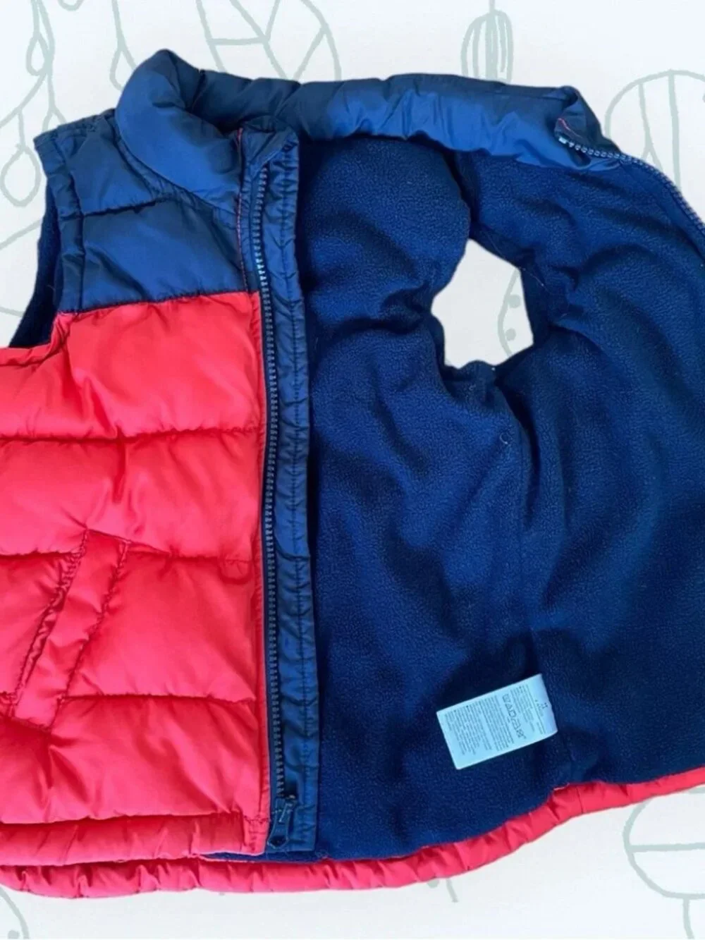 Boys 4T–6Y 2-Piece Fall Bundle – H&M Anchor Sweater + Old Navy Puffer Vest